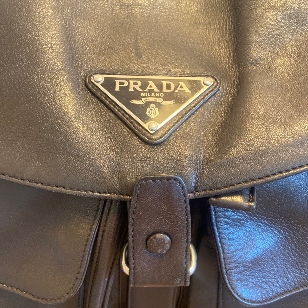 PRADA Leather Backpack - Picture 3 of 11